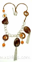Indian ethnic necklace - click here for large view